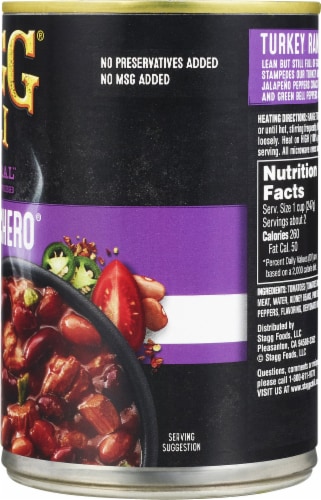 Stagg Chili® Turkey Ranchero Chili with Beans Perspective: right