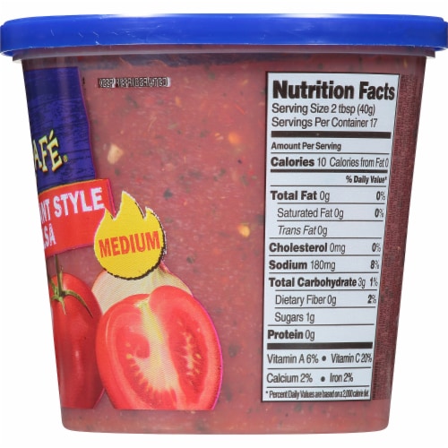 Reser's® Baja Cafe Restaurant Style Medium Salsa Perspective: right