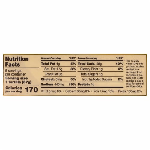 Reser's® Baja Cafe™ Burrito Size Flour Tortillas Perspective: right