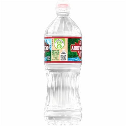 Arrowhead® Mountain Spring Bottled Water Perspective: right