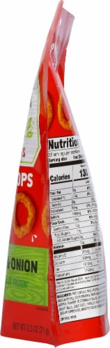 Harvest Snaps® Red Lentil Crunchy Loops Sour Cream & Onion Perspective: right