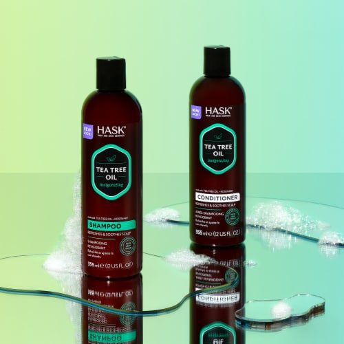 Hask® Tea Tree Oil & Rosemary Invigorating Shampoo Perspective: right