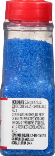 Betty Crocker™ Blue Sugar Sprinkles Perspective: right