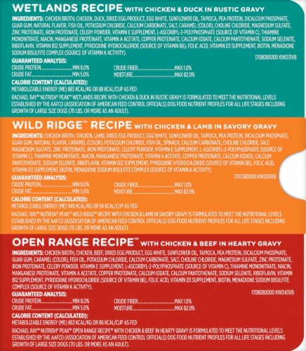 Rachael Ray™ Nutrish® Peak™ Adventure Pack Wet Dog Food Perspective: right