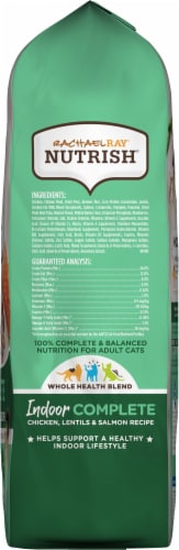 Rachael Ray™ Nutrish® Indoor Complete Chicken with Lentils & Salmon Dry Cat Food Perspective: right