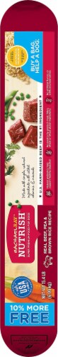 Rachael Ray Nutrish Real Beef Pea & Brown Rice Recipe Dry Dog Food Perspective: right