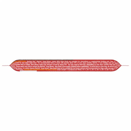 Rachael Ray Nutrish Soup Bones Beef Dog Chew Bones Perspective: right