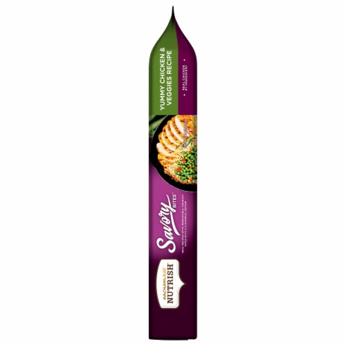 Rachel Ray® Nutrish® Savory Bites Yummy Chicken & Veggie Recipe Dry Food for Cats Perspective: right
