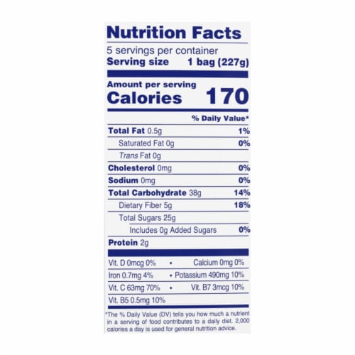 DOLE CRAFTED SMOOTHIE BLENDS® Tropical Fruit with Dragon Fruit Blend Bags Perspective: right