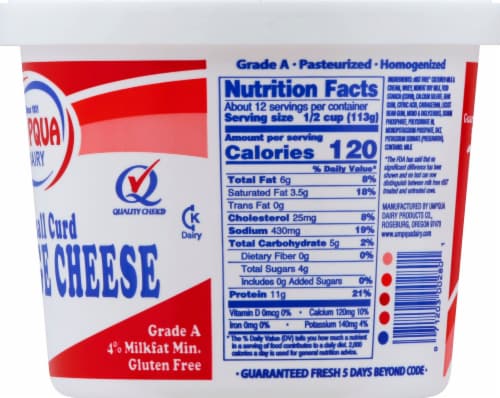 Umpqua Dairy Small Curd Cottage Cheese Perspective: right