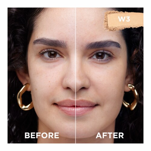 L'Oreal Paris True Match Nude Beige Super-Blendable Powder Oil-Free Makeup Perspective: right
