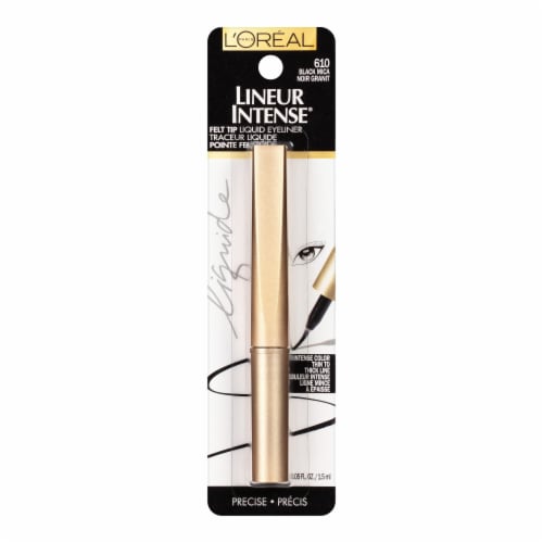 L'Oreal Paris Lineur Intense Felt Tip Liquid Eyeliner 610 Black Mica Perspective: right