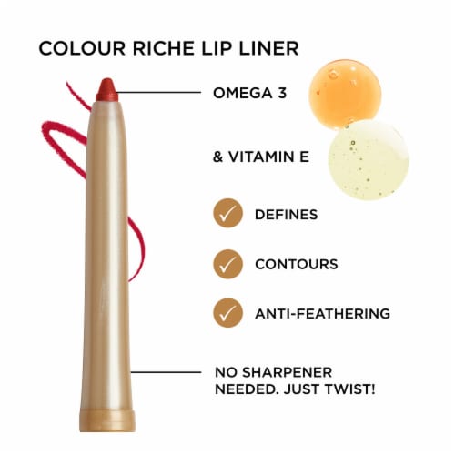 L'Oreal Paris Colour Riche Au Naturale Lip Liner Perspective: right