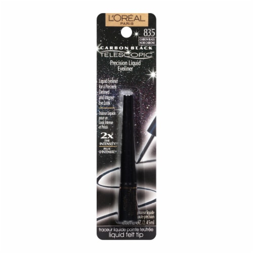 L'Oreal Paris Telescopic Precision Liquid Eyeliner 835 Carbon Black Perspective: right