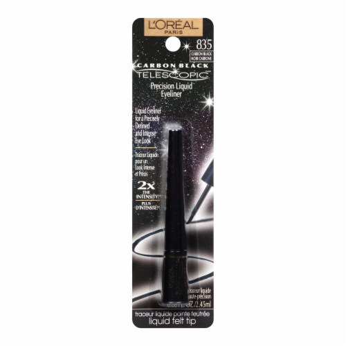 L'Oreal Paris Telescopic Precision Liquid Eyeliner 835 Carbon Black Perspective: right