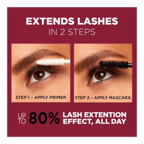 L'Oreal Paris Double Extend Blackest Black 575 Beauty Tubes Mascara Perspective: right