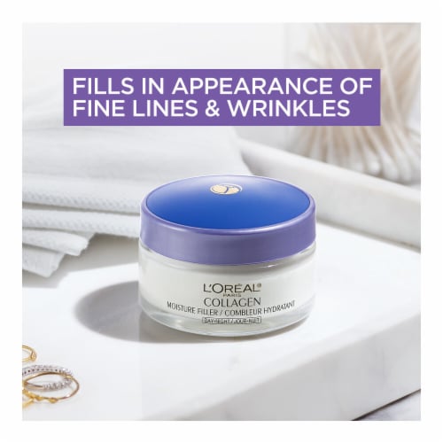 L'Oreal Paris Collagen Moisture Filler Facial Day Night Cream Perspective: right