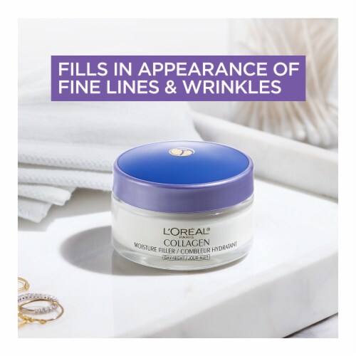 L'Oreal Paris Collagen Face Moisturizer Filler for Day + Night, Anti-Aging Perspective: right