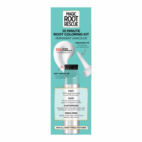 L'Oreal Paris Magic Root Rescue Root Coloring Kit Permanent 5G Medium Golden Brown Perspective: right
