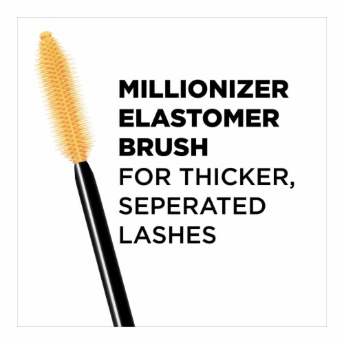 L'Oreal Paris Voluminous Million Lashes Mascara Waterproof 670 Black Perspective: right