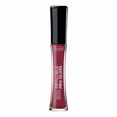 L'Oreal Paris Infallible 8 HR Pro Lip Gloss 240 Glistening Berry Perspective: right