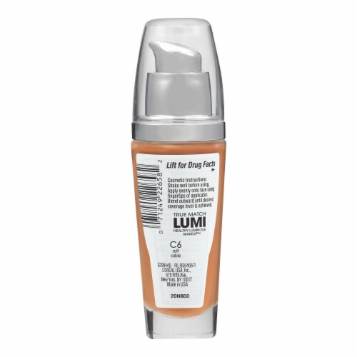 L'Oreal Paris True Match Lumi Foundation C6 Soft Sable Perspective: right