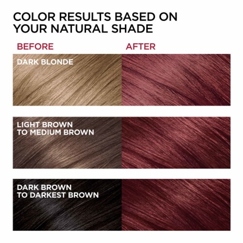 L'Oreal Paris Superior Preference RR04 Intense Dark Red Hair Color, 1 ct -  Fred Meyer