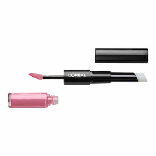 L'Oreal Infallible Pro Last 2 Step Lipstick 113 Flamboyant Flamingo Perspective: right