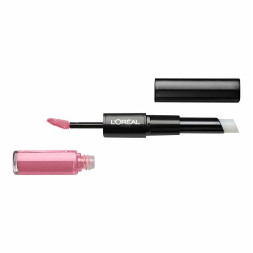 L'Oreal Infallible Pro Last 2 Step Lipstick 113 Flamboyant Flamingo Perspective: right
