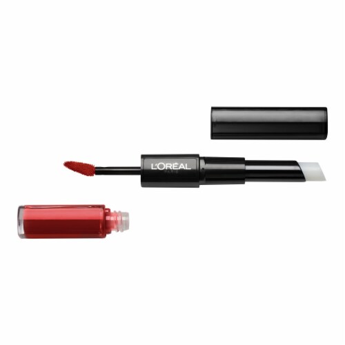 L'Oreal Infallible Pro Last 2 Step Lipstick 213 Continual Crimson Perspective: right