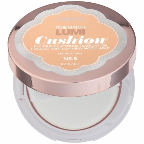 L'Oreal Paris True Match Lumi Cushion N3.5 Classic Buff Liquid Foundation Perspective: right