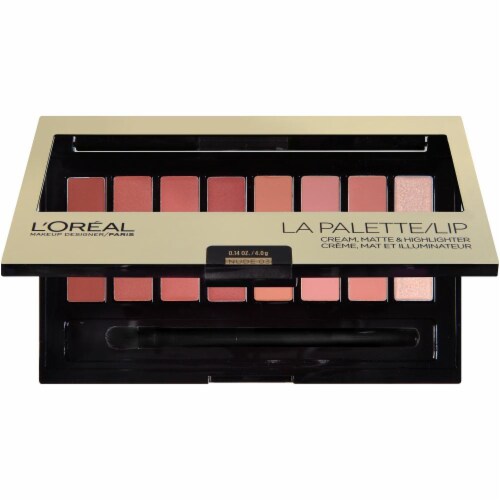 L'Oreal Paris Cream Matte & Highlighter Nude Lip La Palette Perspective: right