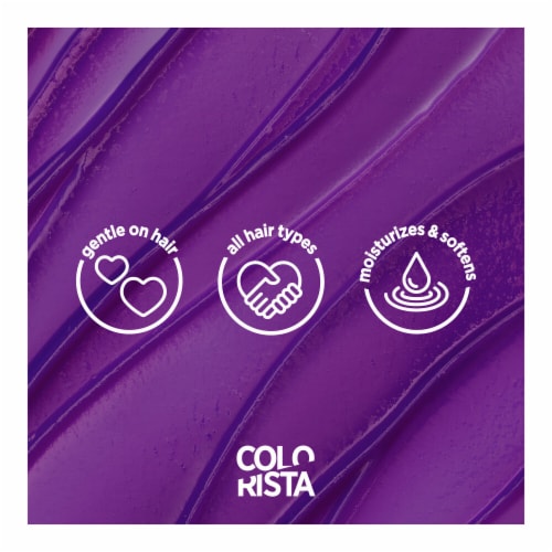 L'Oreal Paris Colorista Blondes Semi-Permanent Purple Hair Color Perspective: right