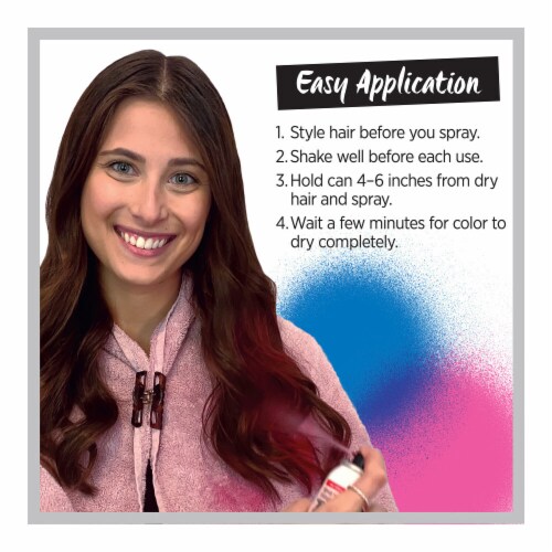 L'Oreal Paris Colorista SILVER Hair Makeup Temporary 1-Day Hair Color Spray Perspective: right