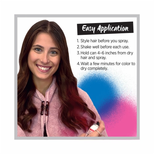 L'Oreal Paris Colorista Temporary Blue Hair Color Spray Perspective: right