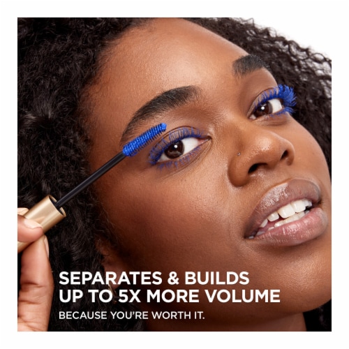 L'Oreal Paris Voluminous Mascara Washable 900 Cobalt Blue Perspective: right