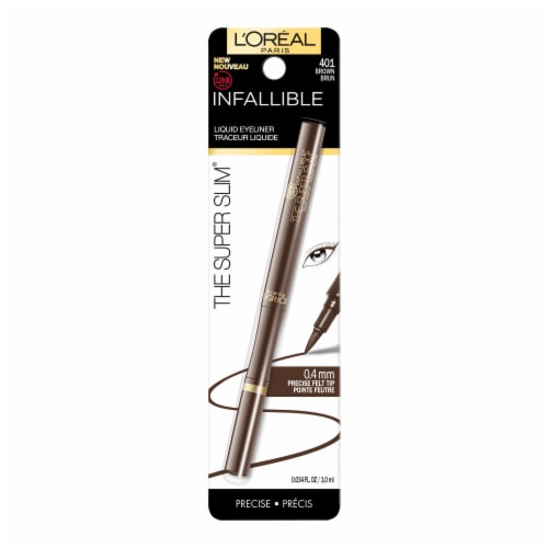 L'Oreal Paris Infallible Super Slim Liquid Eyeliner 401 Brown Perspective: right