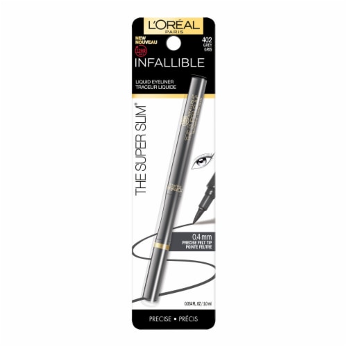 L'Oreal Paris Infallible Super Slim Liquid Eyeliner 402 Gray Perspective: right
