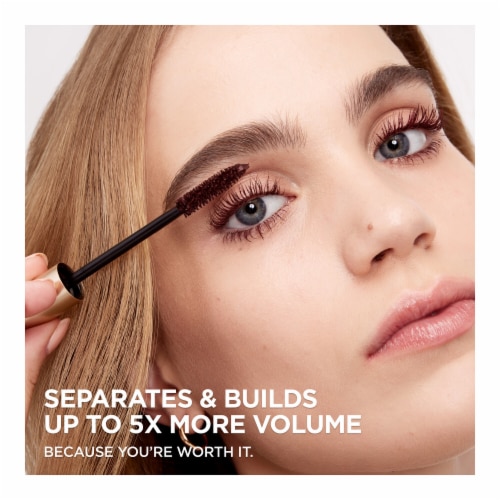 L'Oreal Paris Voluminous Deep Burgundy Original Washable Bold Eye Mascara Perspective: right