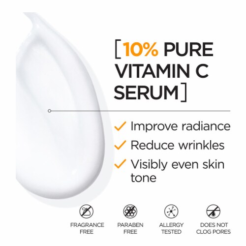 L'Oreal Paris Revitalift Derm Intensives Vitamin C Serum Paraben Free Perspective: right