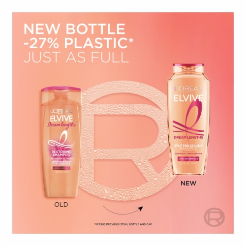L'Oreal Paris Elvive Dream Lengths Shampoo Perspective: right