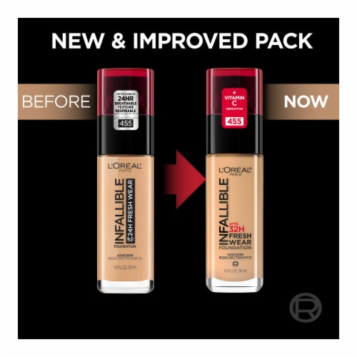 L'Oreal Paris Infallible 540 Mahogany Foundation Perspective: right