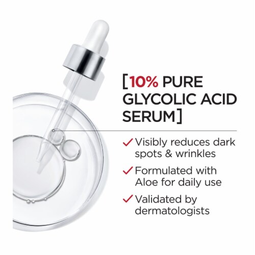 L'Oreal Paris Revitalift Derm Intensives Face Serum with 10% Pure Glycolic Acid Perspective: right