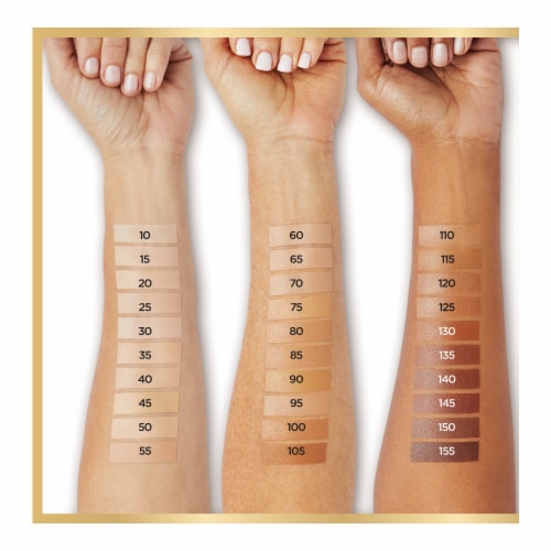 L'Oreal Paris Radiant Serum Foundation with SPF 50 80 Golden Sun Perspective: right