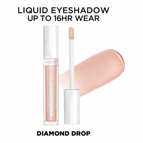 L'Oreal Paris Brilliant Eyes Shimmer Liquid Eye Shadow 415 Diamond Drop Perspective: right