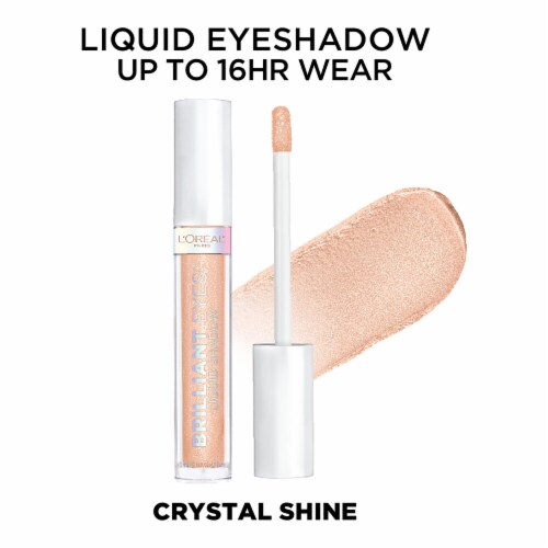 L'Oreal Paris Brilliant Eyes Shimmer Liquid Eye Shadow 435 Crystal Shine Perspective: right