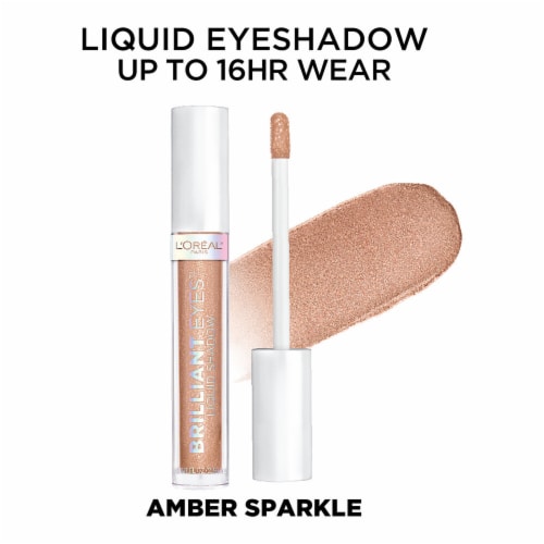 L'Oreal Paris Brilliant Eyes Shimmer Liquid Eye Shadow 440 Amber Sparkle Perspective: right