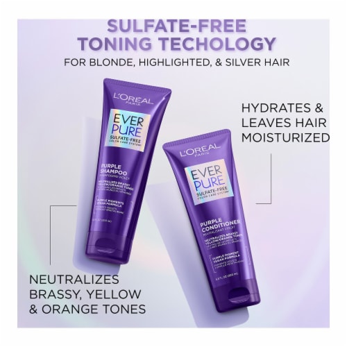 L'Oreal Paris EverPure Purple Shampoo Perspective: right