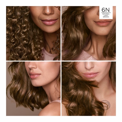 L'Oreal Paris Excellence Universal Nudes Permanent Hair Color 6N Natural Light Brown Perspective: right