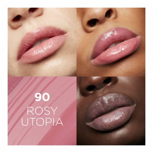 L'Oreal Paris Glow Paradise Lip Balm In Gloss 90 Rosy Utopia Perspective: right